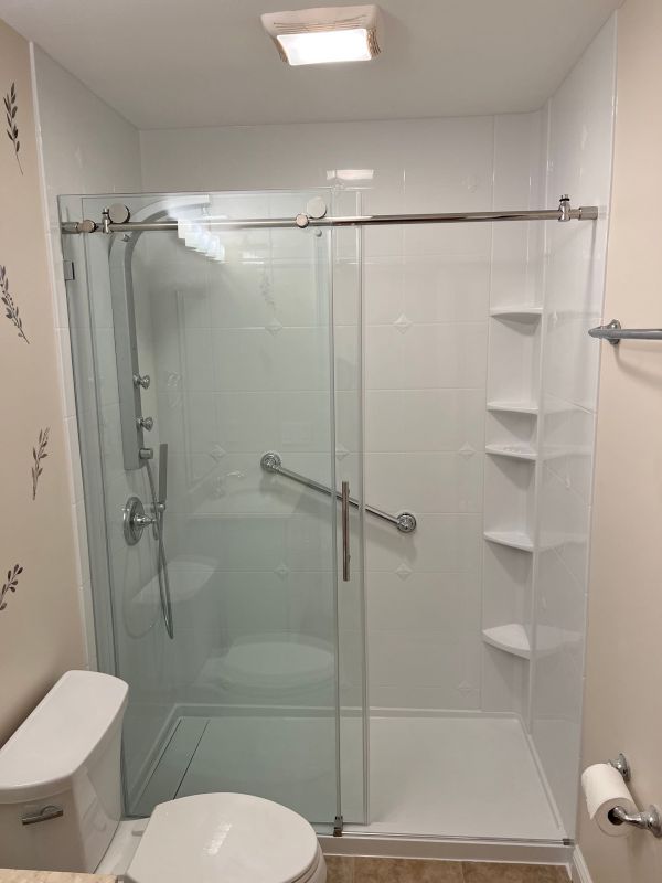 Tub To Shower Conversion